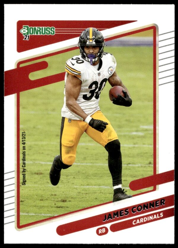 2021 Donruss James Conner #21 (Front)