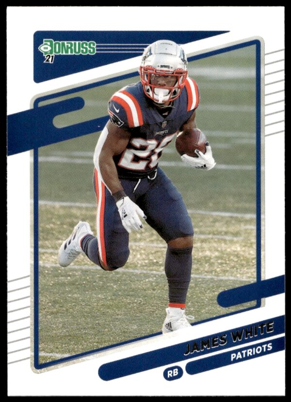 2021 Donruss James White #50 (Front)