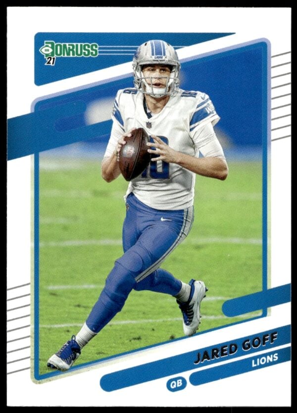 2021 Donruss Jared Goff #170 (Front)