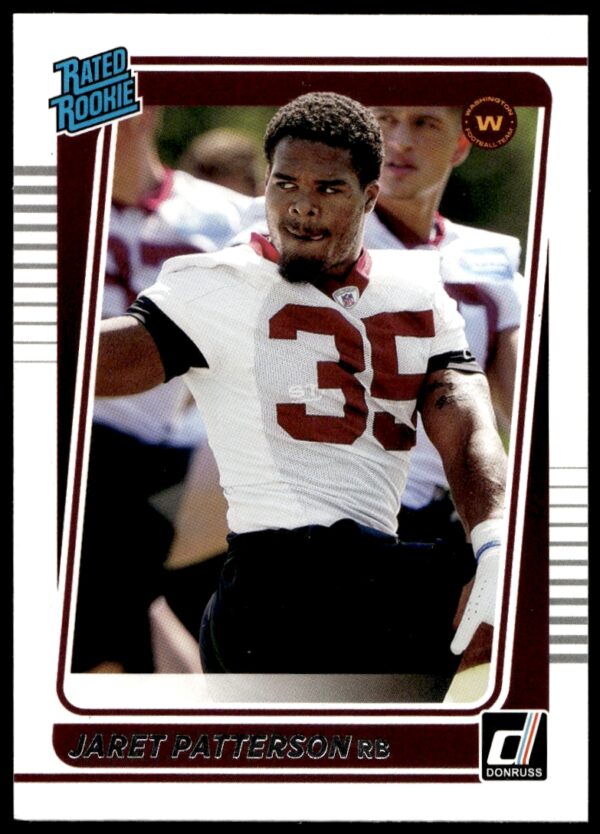 2021 Donruss Jaret Patterson #298 (Front)