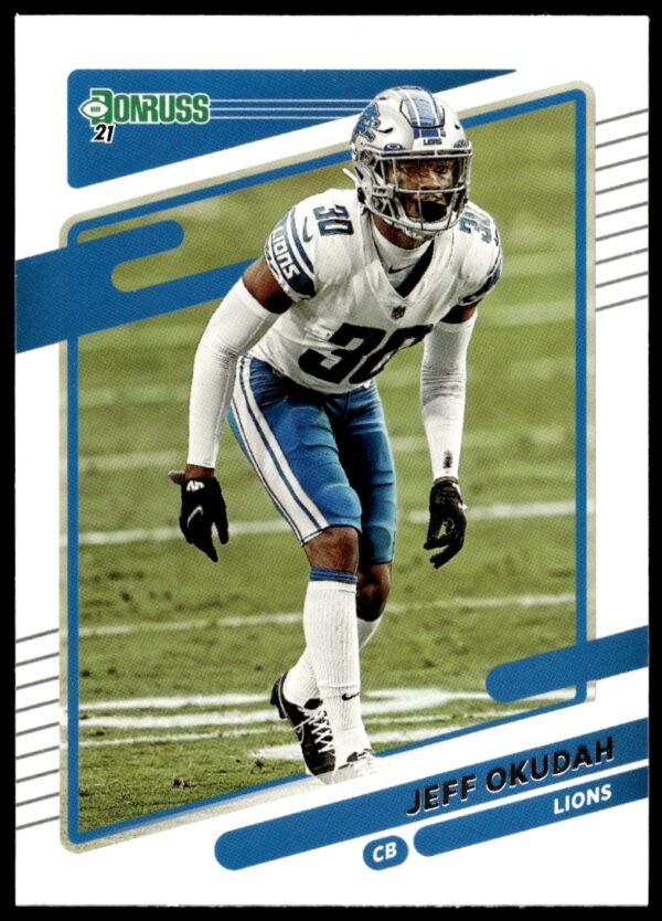 2021 Donruss Jeff Okudah #172 (Front)