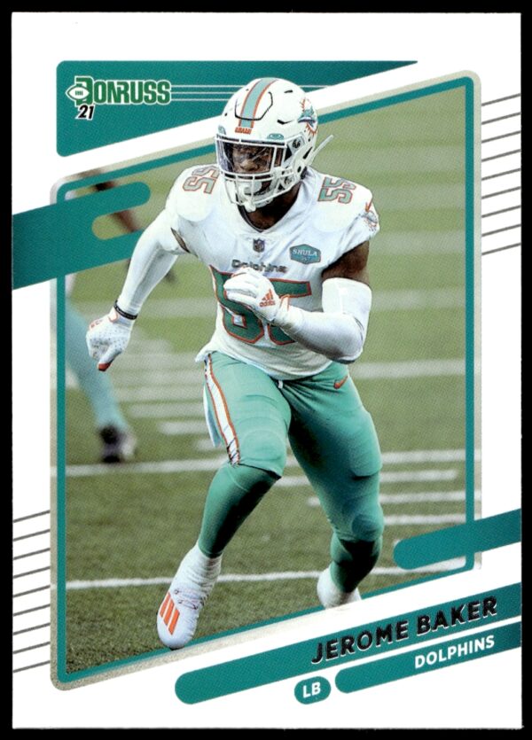 2021 Donruss Jerome Baker #67 (Front)