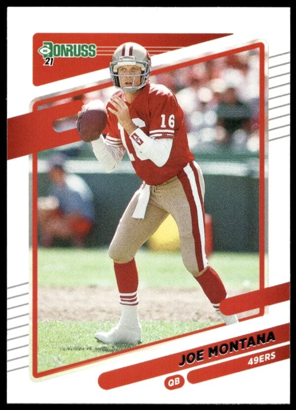 2021 Donruss Joe Montana #57 (Front)