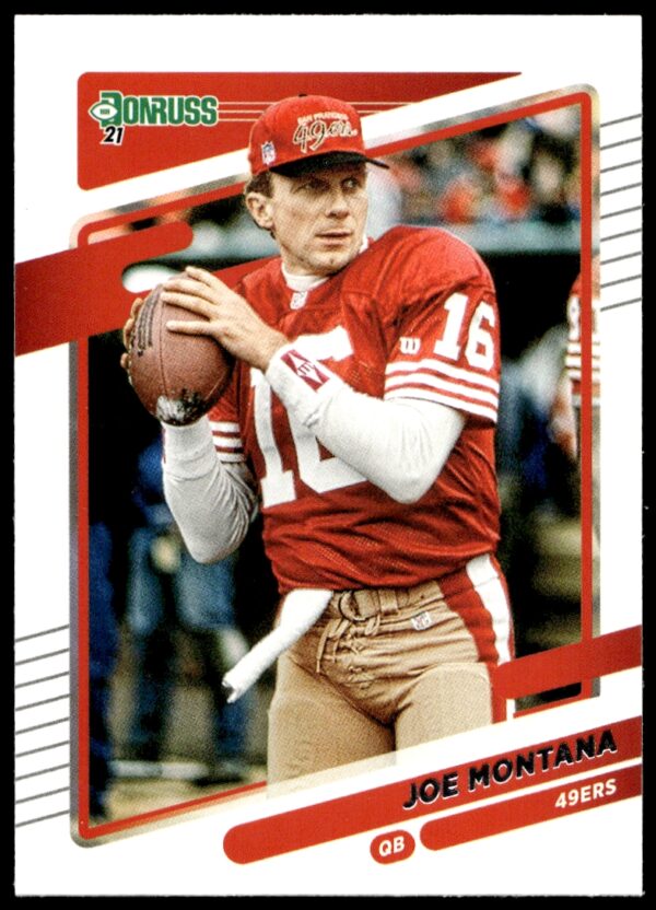 2021 Donruss Joe Montana (No Helmet) #57 (Front)