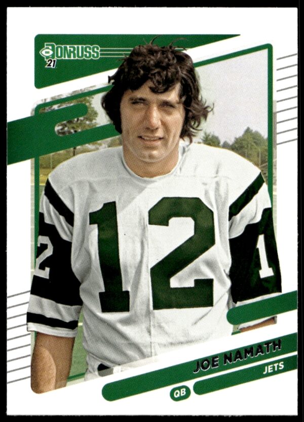 2021 Donruss Joe Namath (No Helmet) #42 (Front)