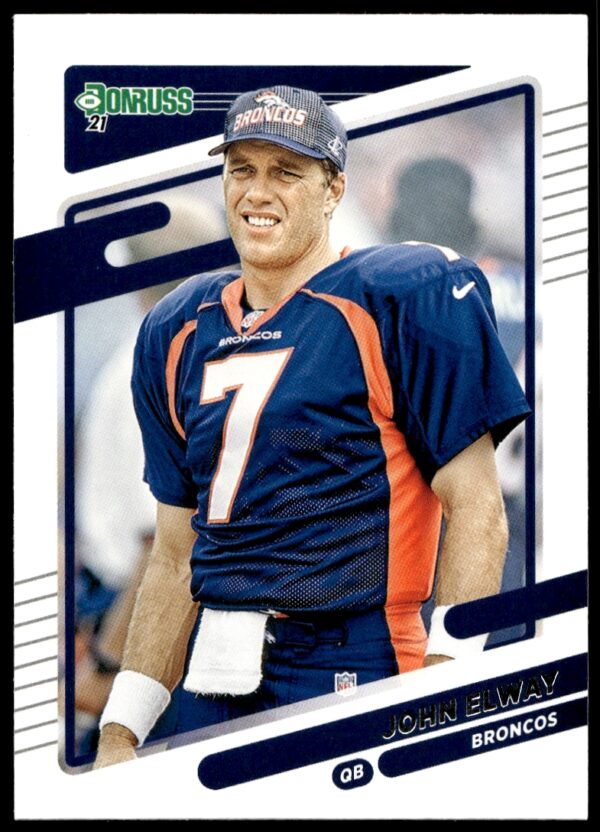 2021 Donruss John Elway (No Helmet) #180 (Front)