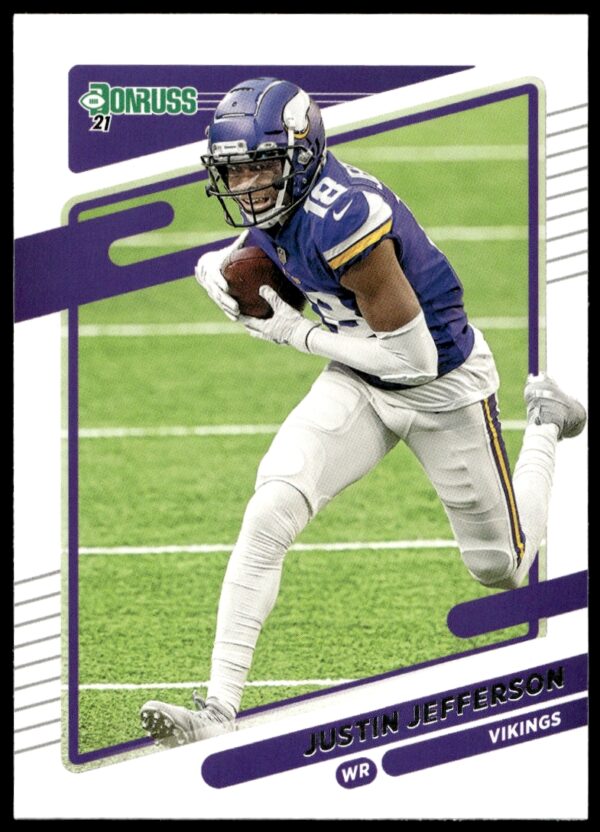 2021 Donruss Justin Jefferson #127 (Front)