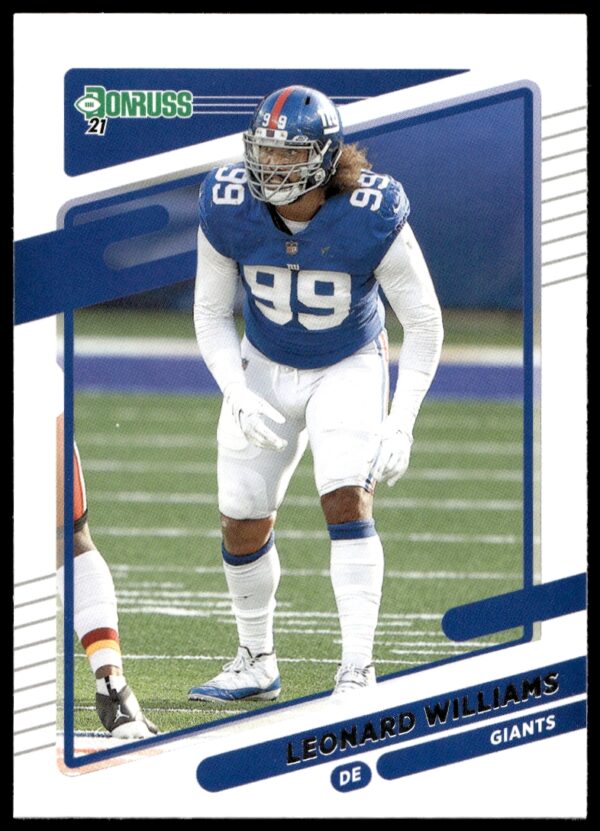 2021 Donruss Leonard Williams #82 (Front)