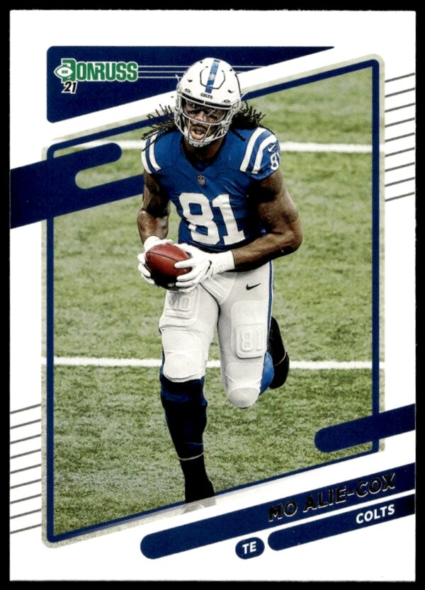 2021 Donruss Mo Alie-Cox #153 (Front)