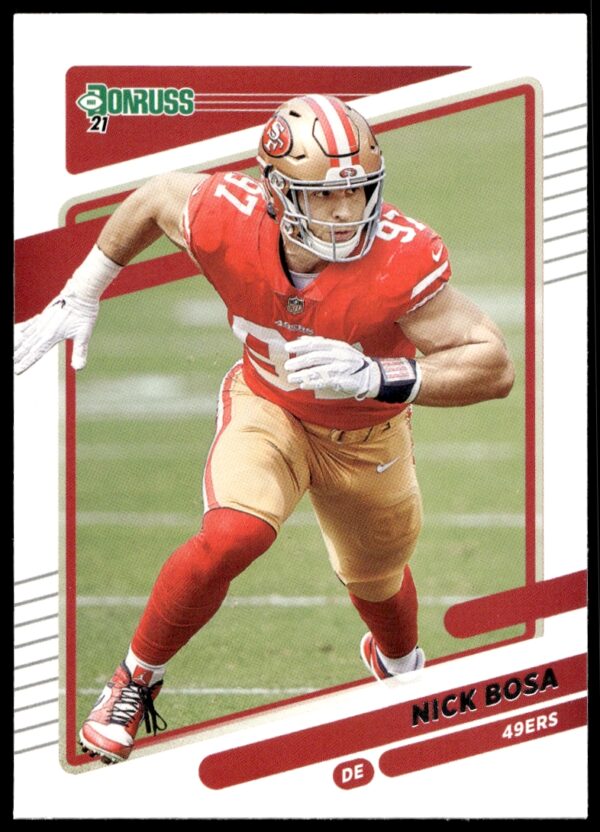 2021 Donruss Nick Bosa #56 (Front)