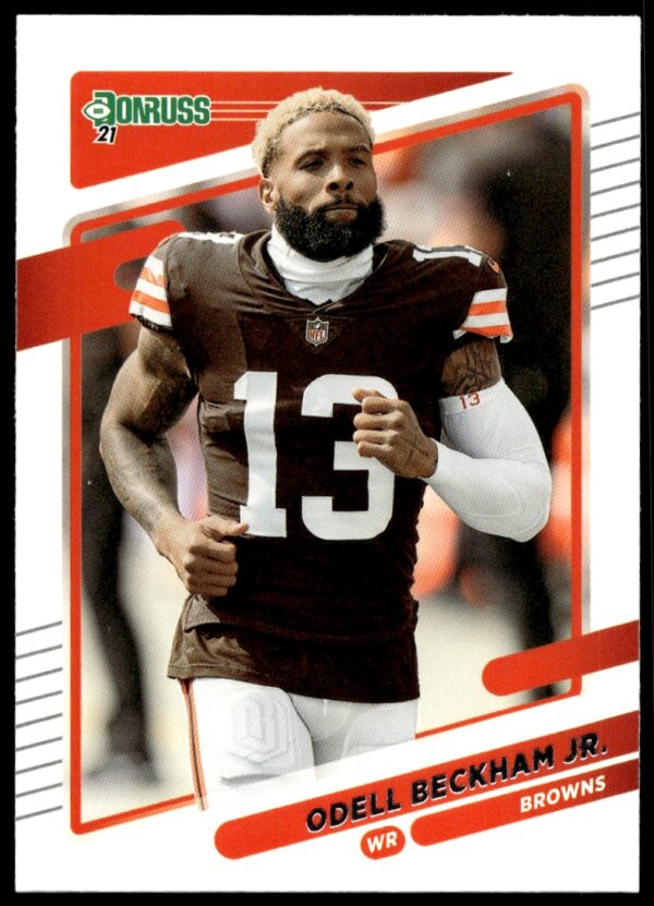 2021 Donruss Odell Beckham Jr. (No Helmet) #198 (Front)