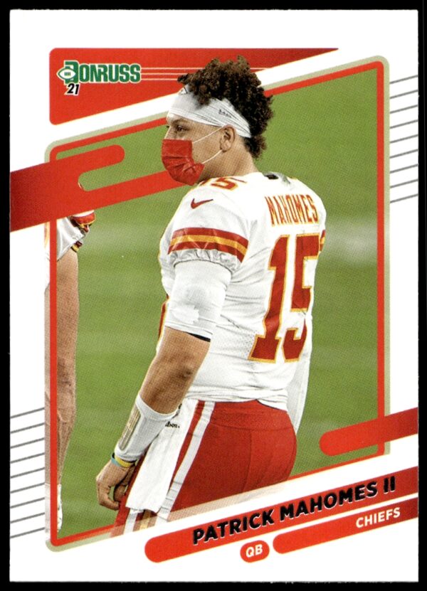 2021 Donruss Patrick Mahomes II (No Helmet) #116 (Front)