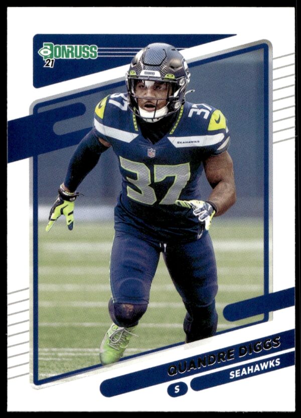 2021 Donruss Quandre Diggs #33 (Front)