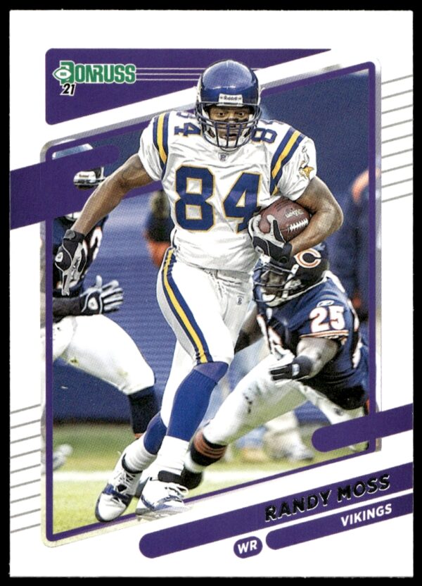 2021 Donruss Randy Moss #128 (Front)