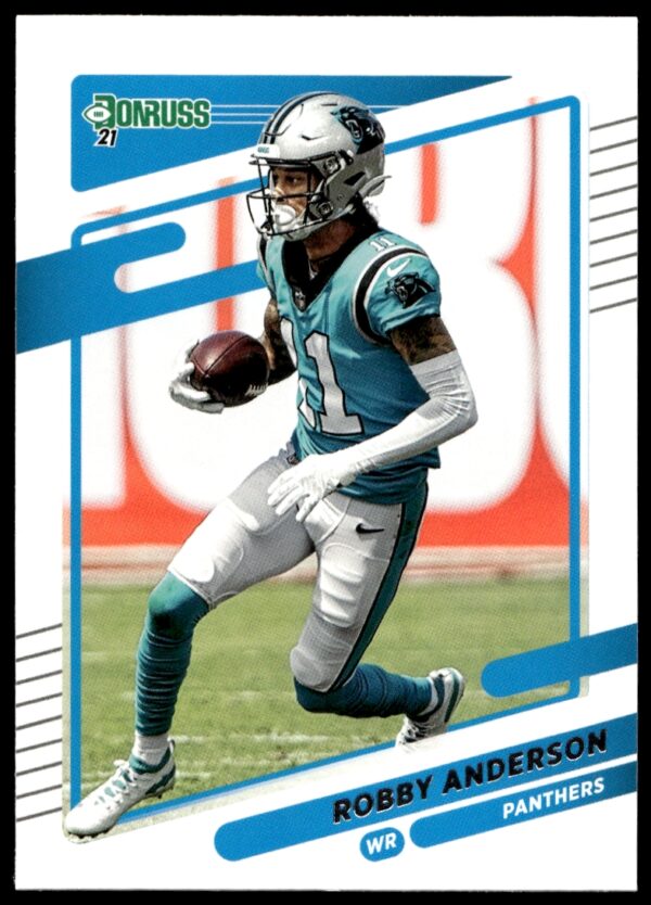 2021 Donruss Robby Anderson #222 (Front)