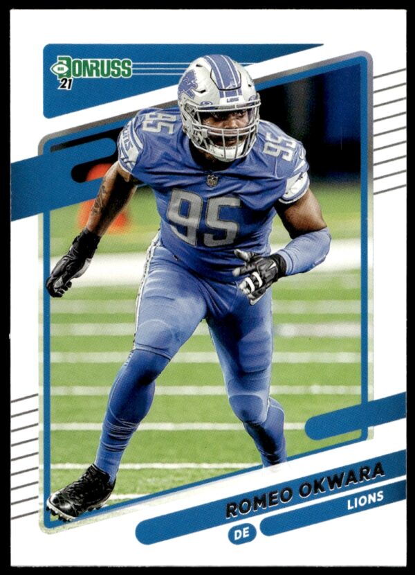 2021 Donruss Romeo Okwara #178 (Front)