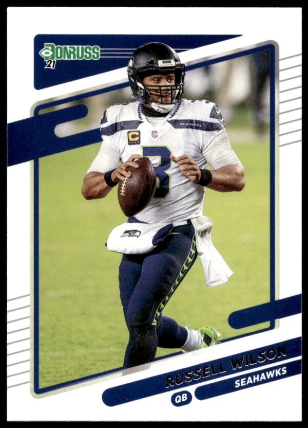 2021 Donruss Russell Wilson #28 (Front)