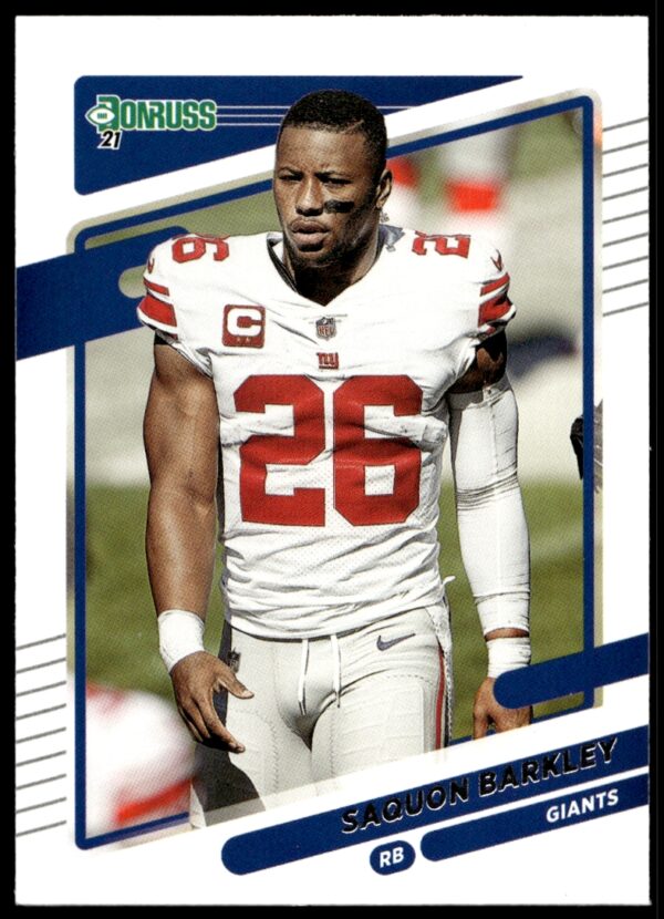 2021 Donruss Saquon Barkley (No Helmet) #79 (Front)