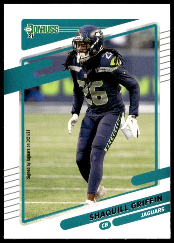 2021 Donruss Shaquill Griffin #35 (Front)