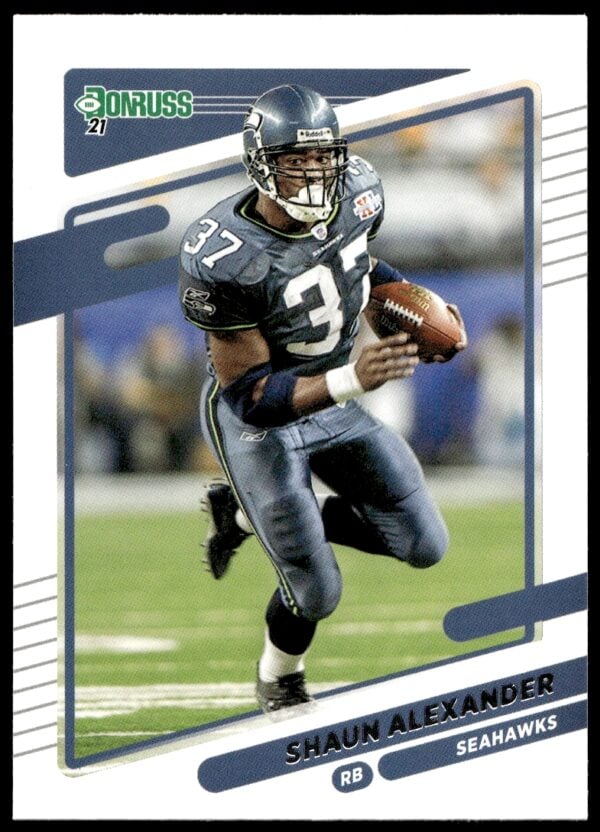 2021 Donruss Shaun Alexander #36 (Front)