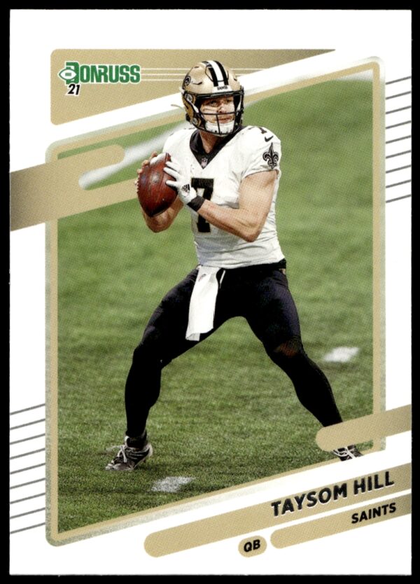 2021 Donruss Taysom Hill #95 (Front)