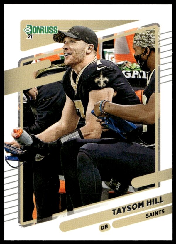 2021 Donruss Taysom Hill (No Helmet) #95 (Front)