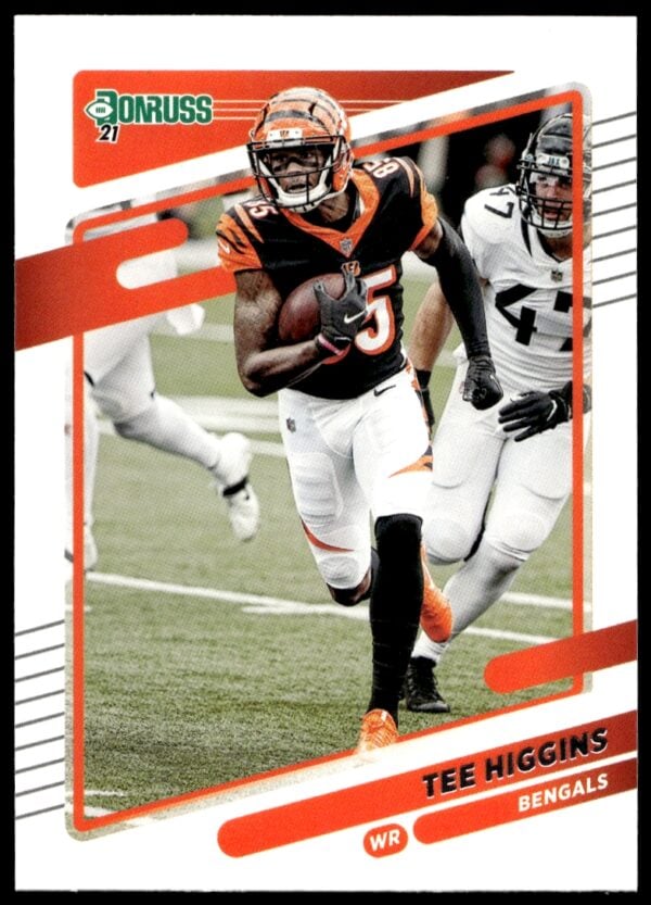 2021 Donruss Tee Higgins #213 (Front)