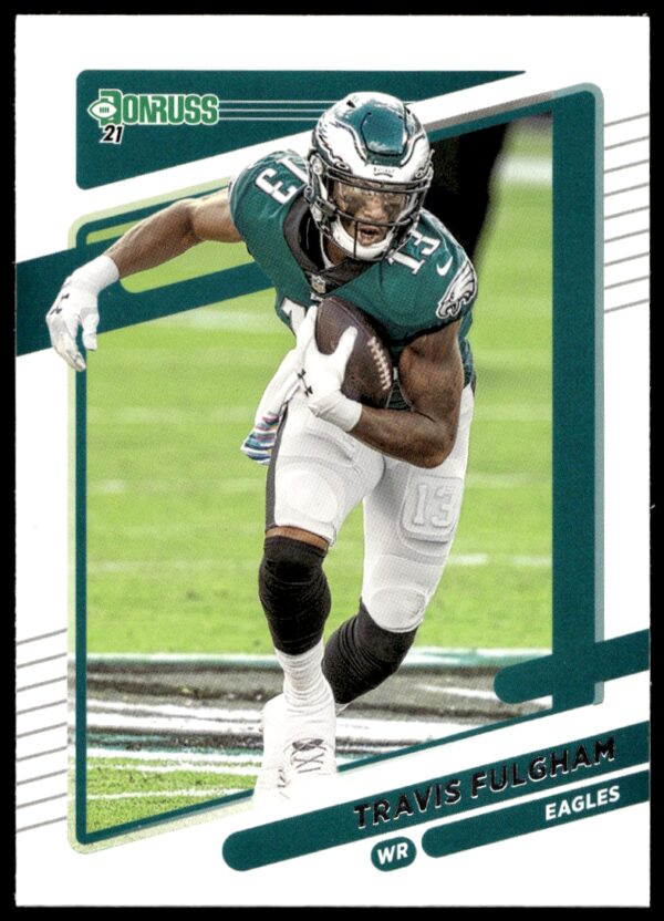 2021 Donruss Travis Fulgham #110 (Front)