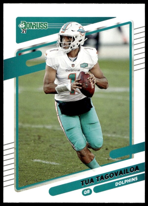 2021 Donruss Tua Tagovailoa #61 (Front)