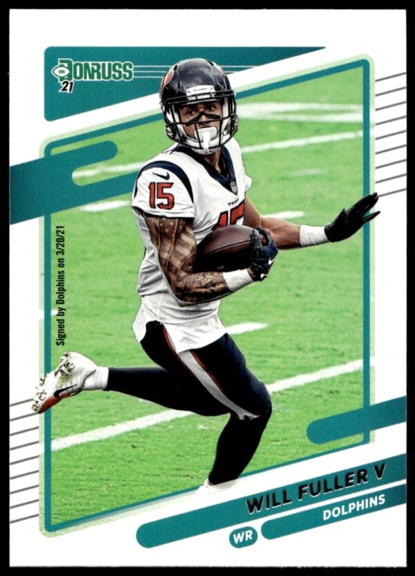 2021 Donruss Will Fuller V #167 (Front)