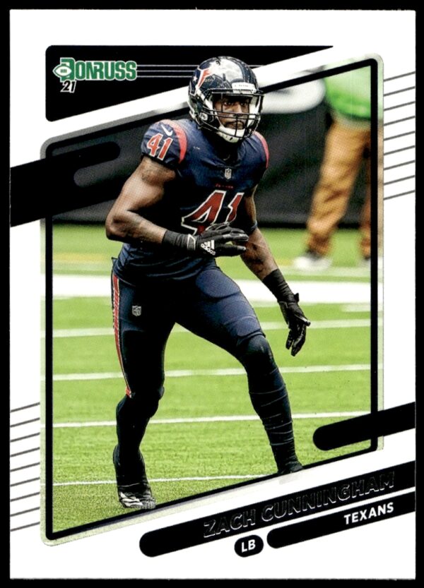 2021 Donruss Zach Cunningham #168 (Front)