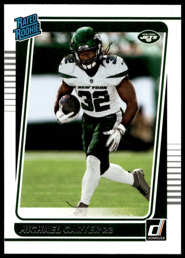 2021 Panini Absolute Michael Carter #129 (Front)