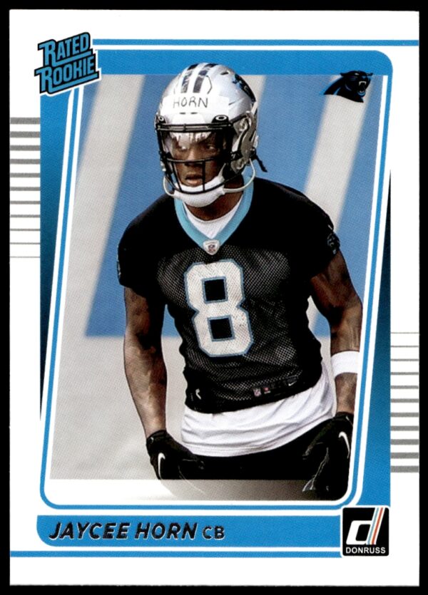 2021 Panini Donruss Jaycee Horn #329 (Front)