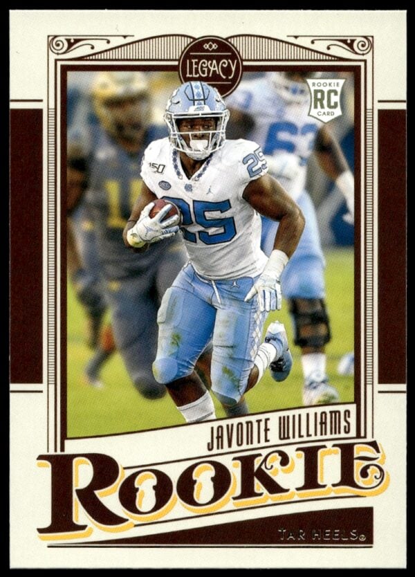 2021 Panini Legacy Javonte Williams #166 (Front)