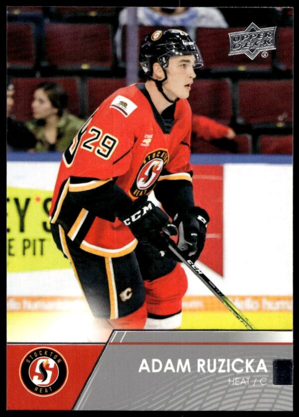 2021 Upper Deck AHL Adam Ruzicka #19 (Front)