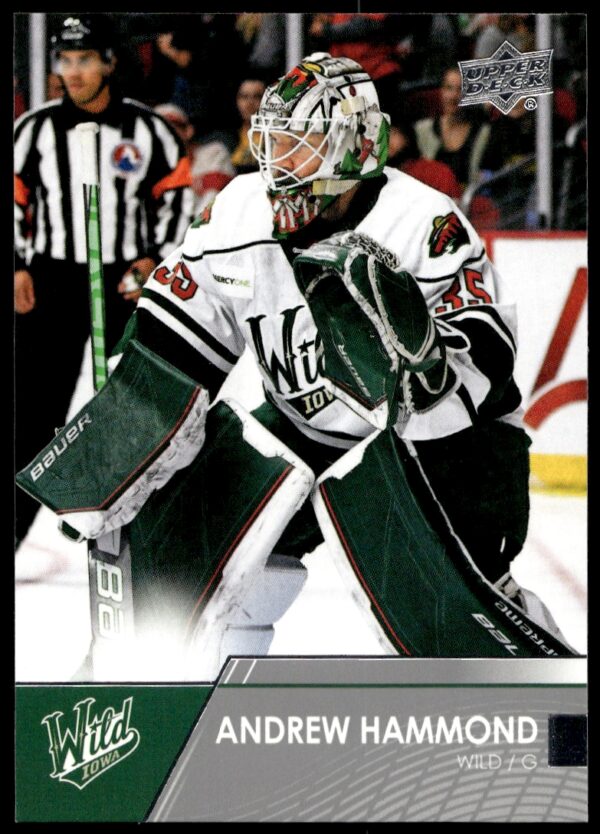 2021 Upper Deck AHL Andrew Hammond #30 (Front)