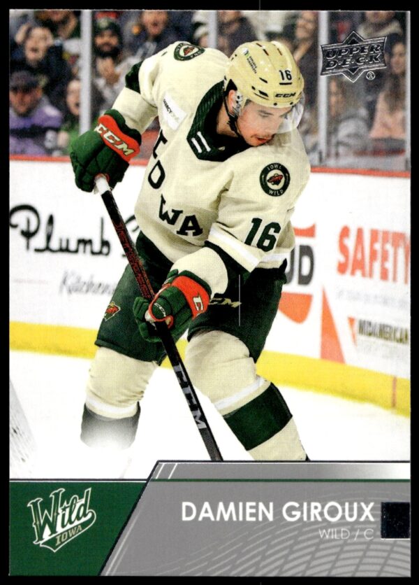 2021 Upper Deck AHL Damien Giroux #49 (Front)