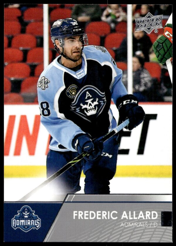 2021 Upper Deck AHL Frederic Allard #59 (Front)