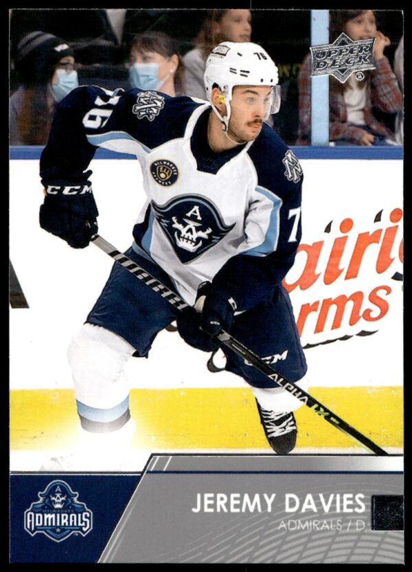 2021 Upper Deck AHL Jeremy Davies #66 (Front)