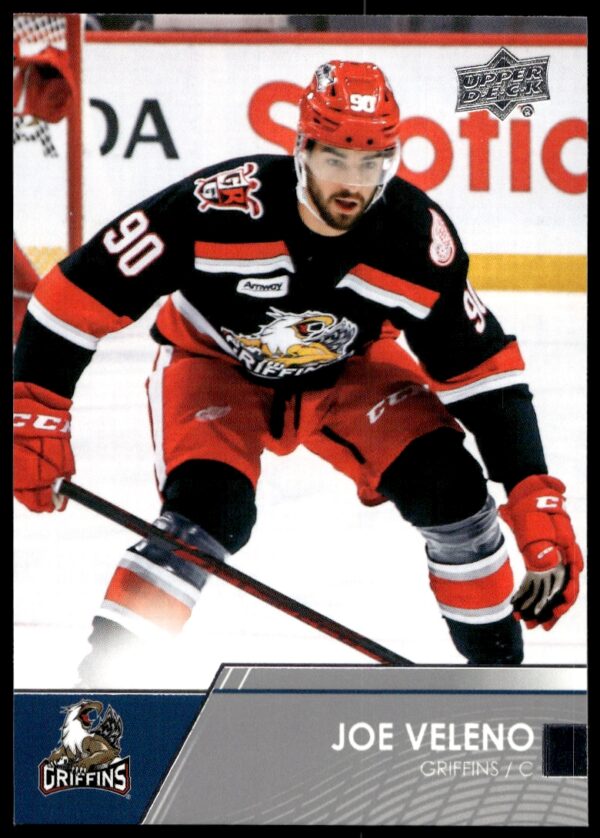 2021 Upper Deck AHL Joe Veleno #74 (Front)