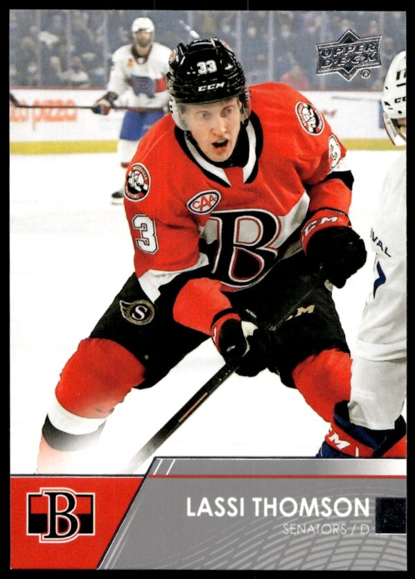 2021 Upper Deck AHL Lassi Thomson #69 (Front)