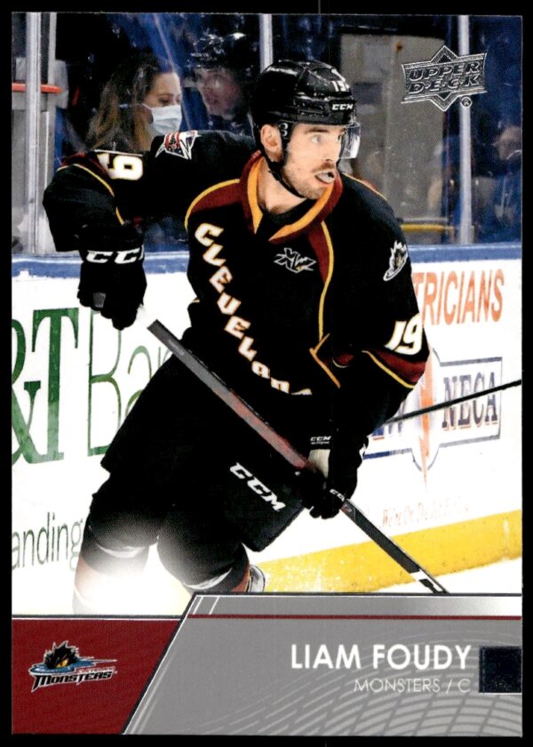 2021 Upper Deck AHL Liam Foudy #78 (Front)