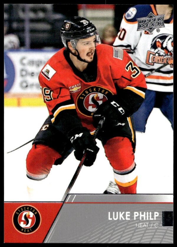 2021 Upper Deck AHL Luke Philp #60 (Front)