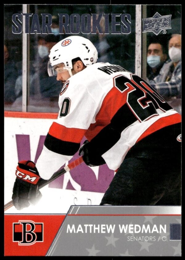 2021 Upper Deck AHL Matthew Wedman Star Rookies #115 (Front)