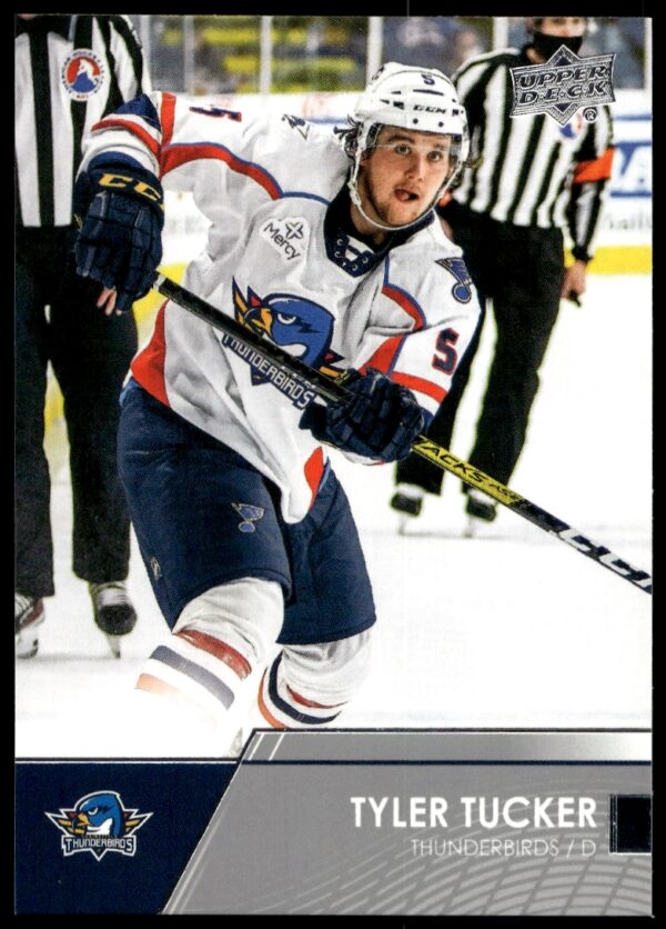 2021 Upper Deck AHL Tyler Tucker #40 (Front)