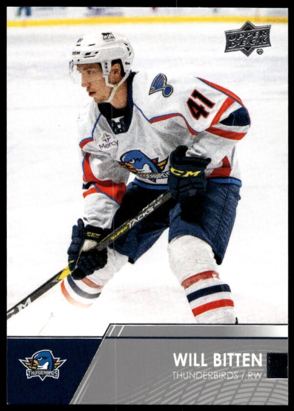 2021 Upper Deck AHL William Bitten #13 (Front)