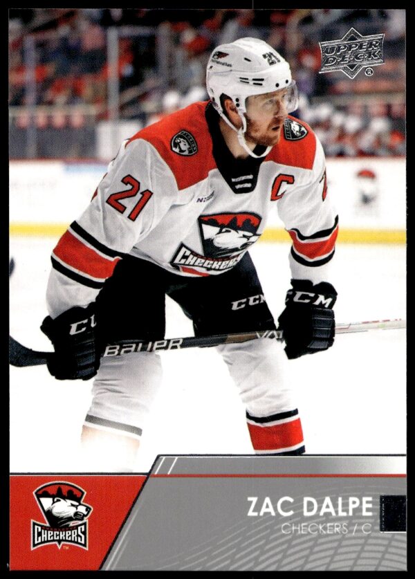 2021 Upper Deck AHL Zac Dalpe #48 (Front)