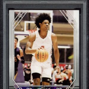 GEM MT 10 rated Scoot Hendersons 2022 Leaf Draft basketball trading card.