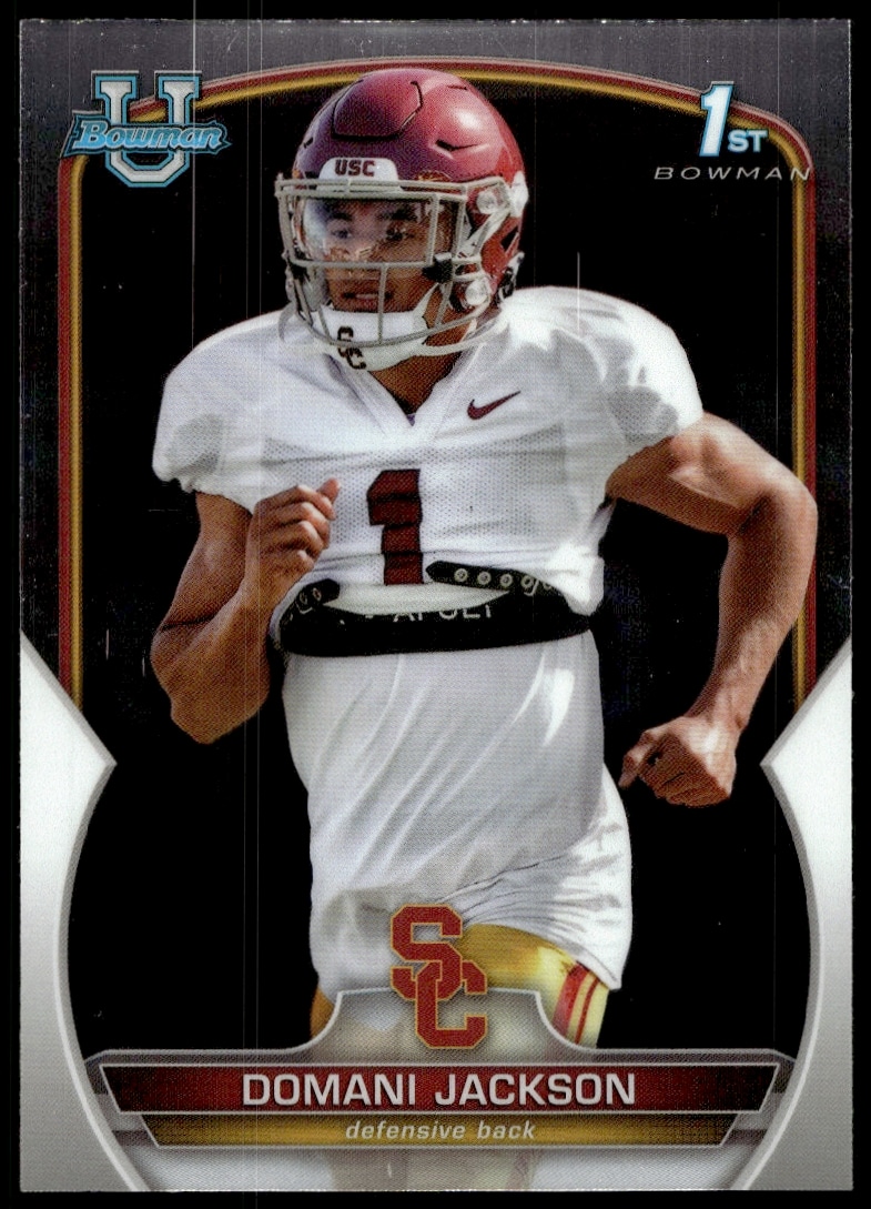 2022 Bowman University Chrome Domani Jackson #91 (Front)