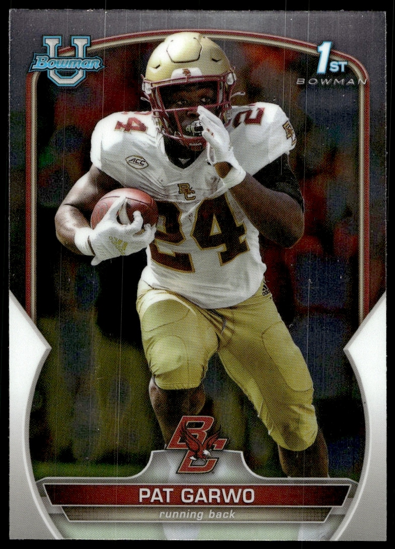 2022 Bowman University Chrome Pat Garwo #40 (Front)